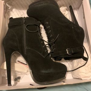 COPY - Aldo Cute black platform booties